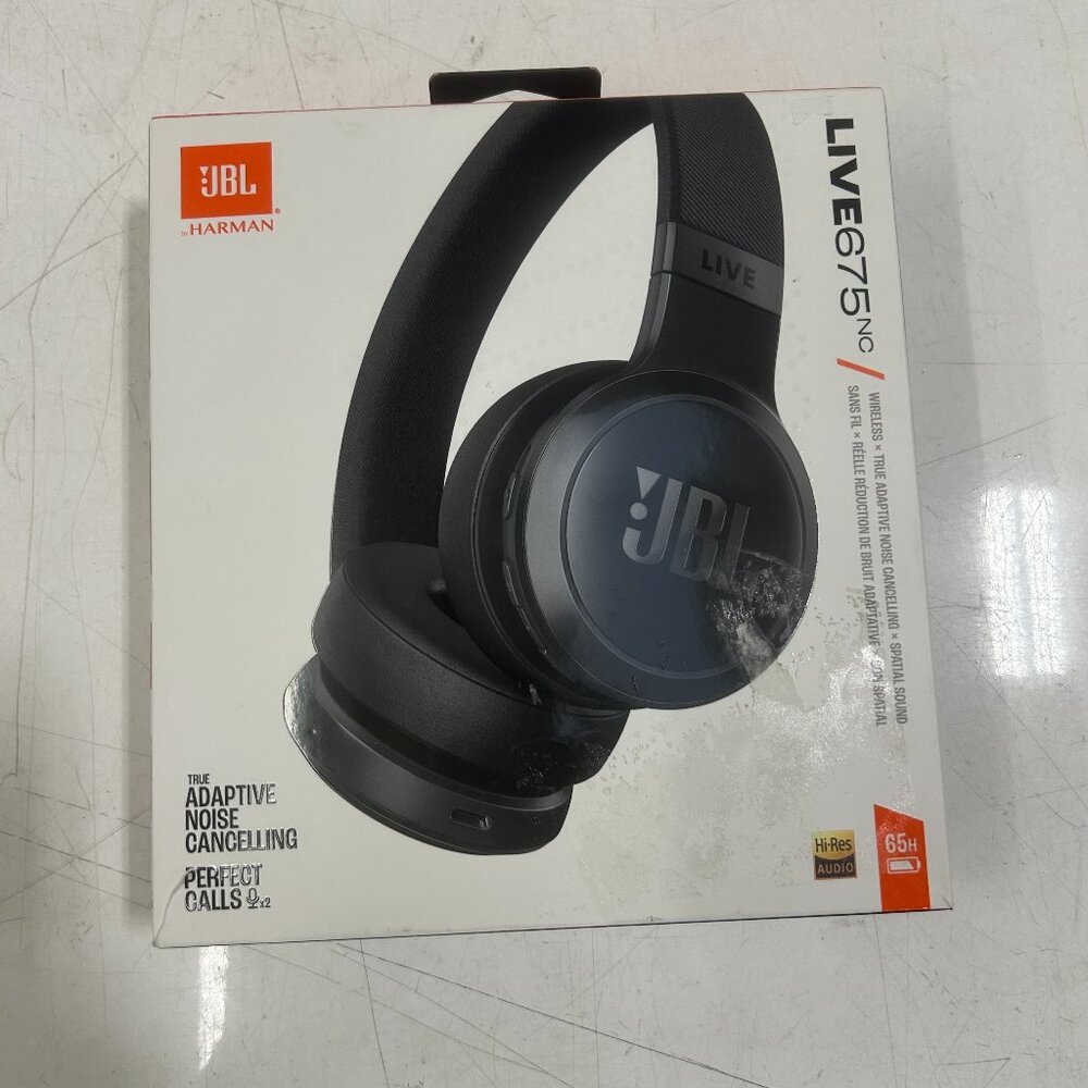 JBL Live 675NC Wireless Noise-Cancelling On-Ear Headphones